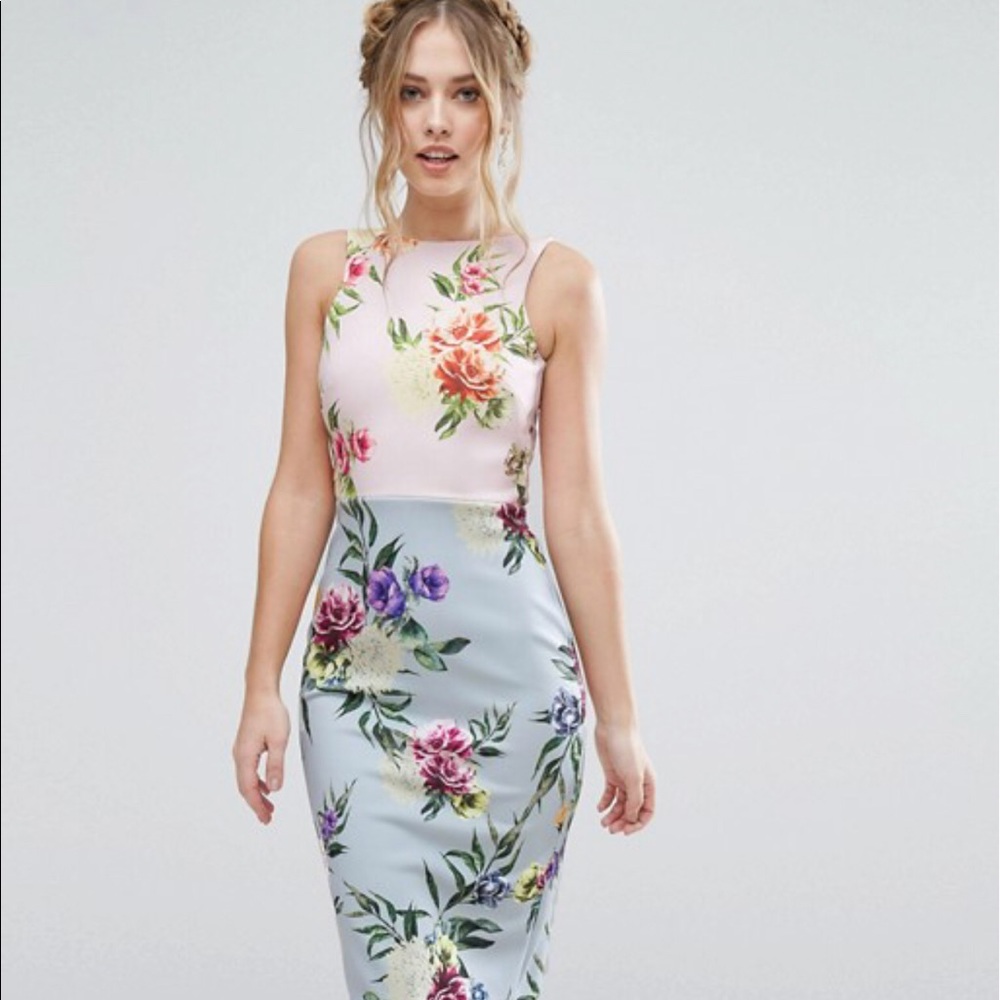Gorgeous Floral pencil dress
